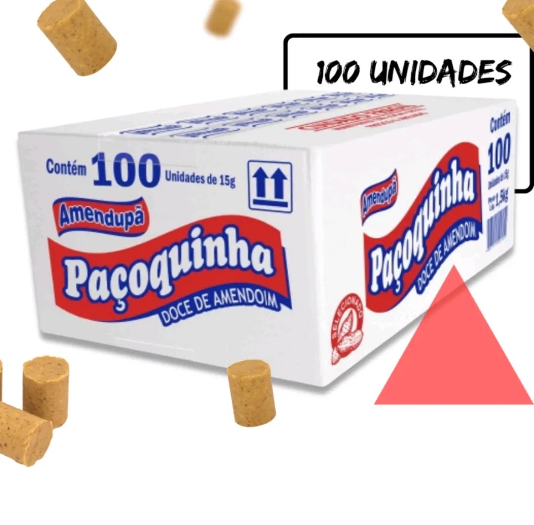 Paoca Rolha 1,5kg 100unid - Paoquinha Amendup